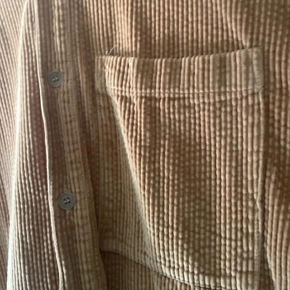 CP shades free people jack cord cotton over shirt medium - Picture 9 of 13